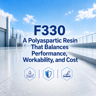 F330: Nhựa Polyaspartic cân bằng giữa hiệu suất, khả năng làm việc và chi phí